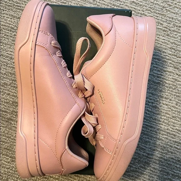 EXCELLENT CONDITION, COACH HIGH LINE SNEAKER
DUSTY ROSE COLOR SIZE 7.5 - Picture 4 of 8